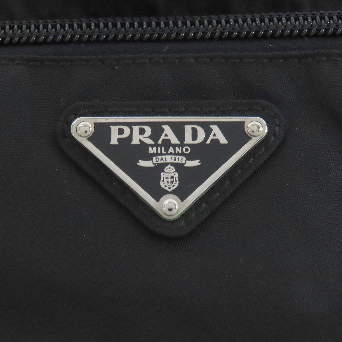 PRADA Sling bag Nylon black logoMetal