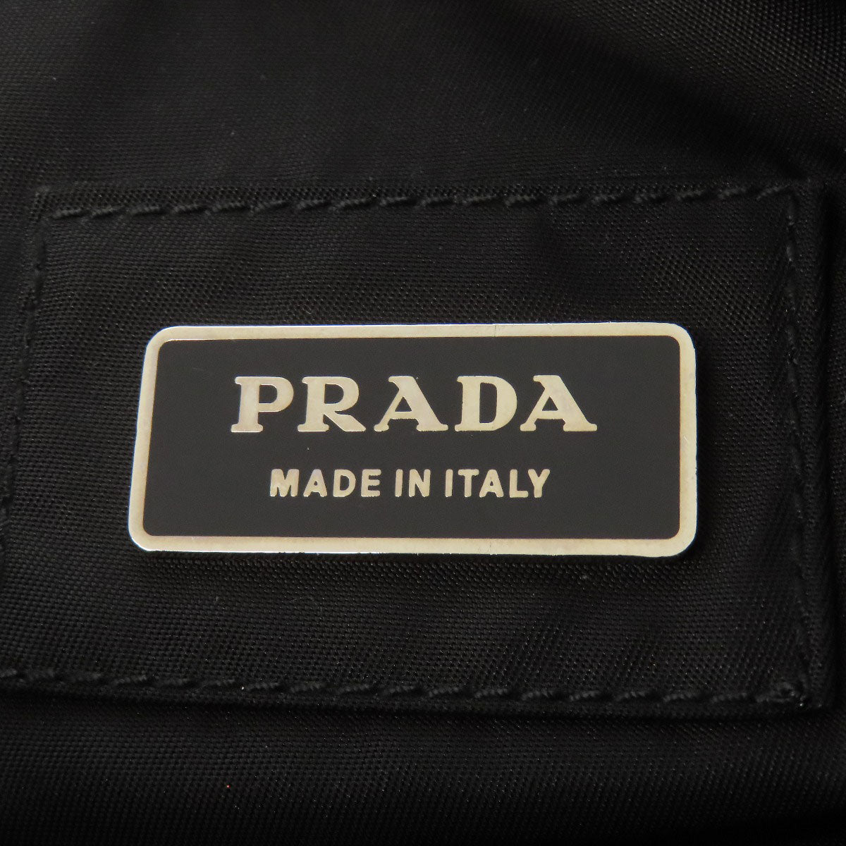 PRADA Sling bag Nylon black logoMetal