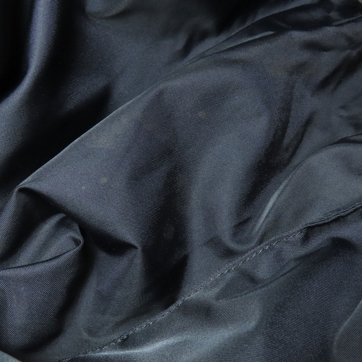 CHANEL Tote Bag Nylon jacquard black New Travel Line MM