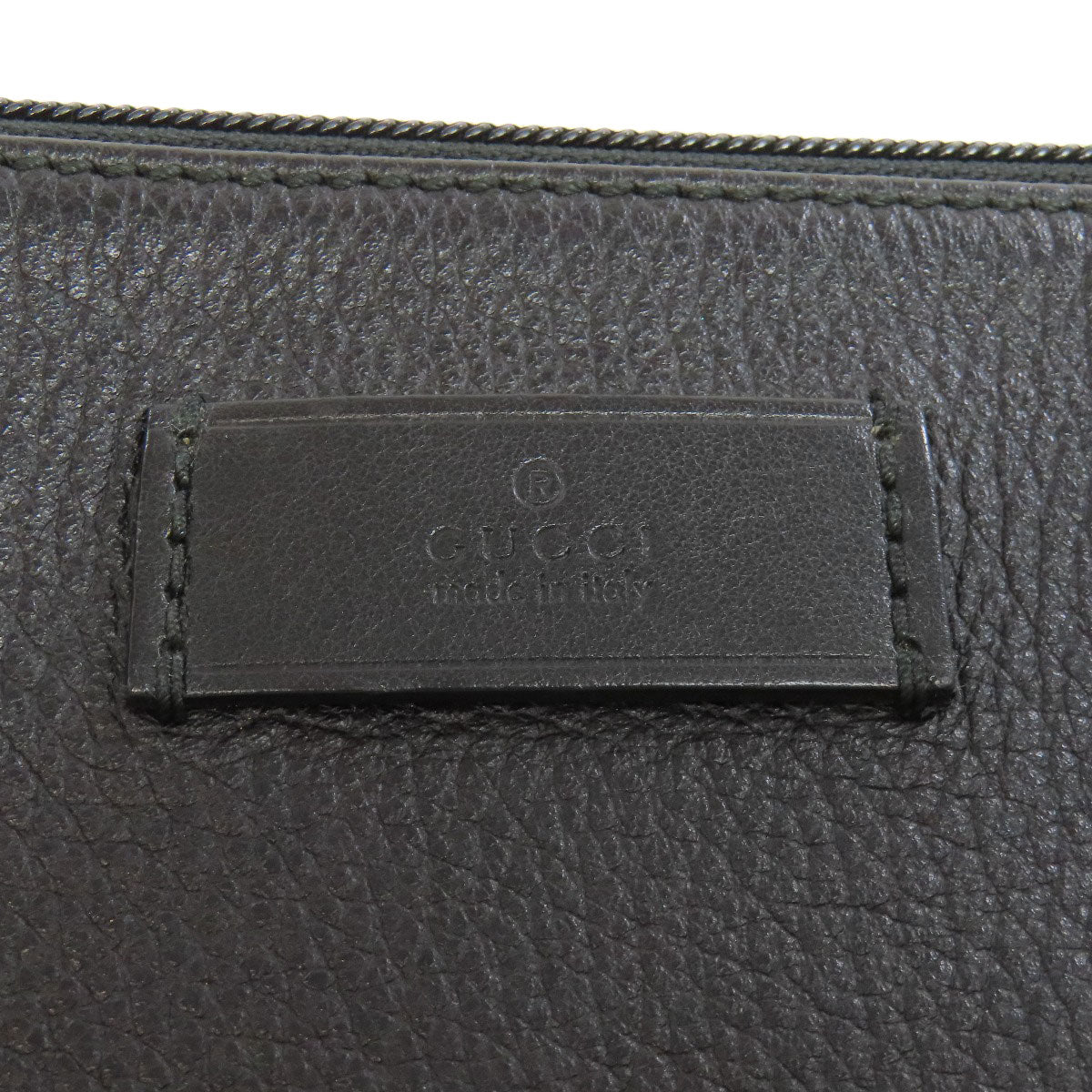 GUCCI Shoulder Bag 257301 leather black GG Signature Shima Outlet