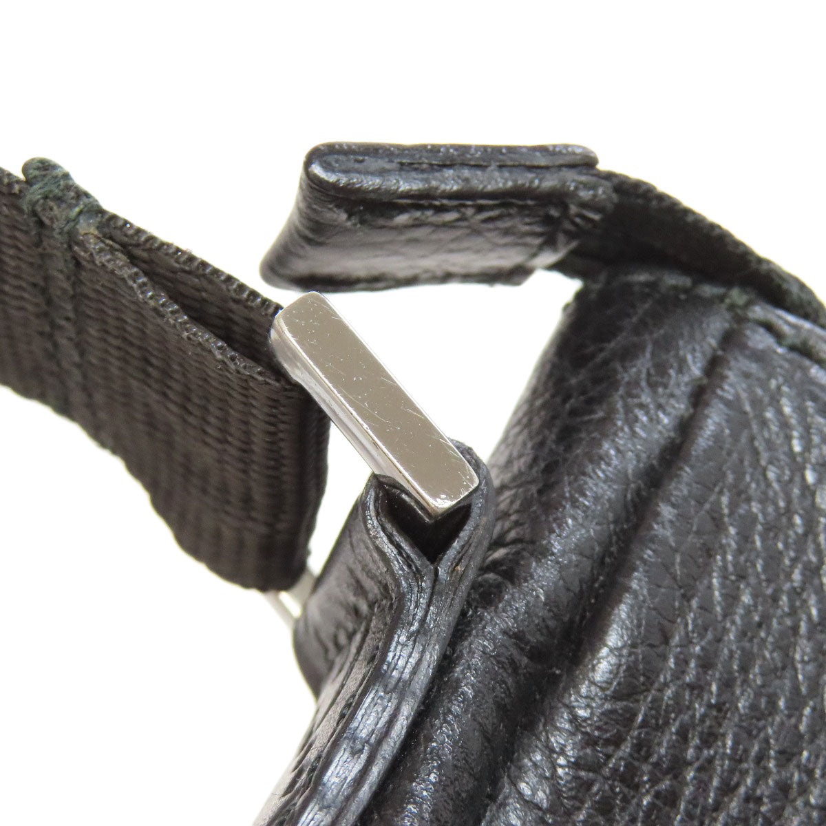 GUCCI Shoulder Bag 257301 leather black GG Signature Shima Outlet