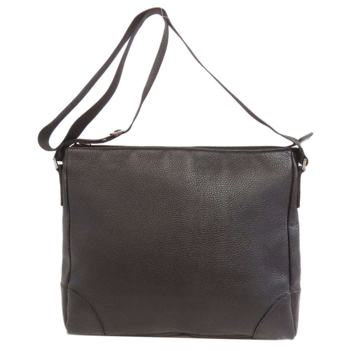 GUCCI Shoulder Bag 257301 leather black GG Signature Shima Outlet