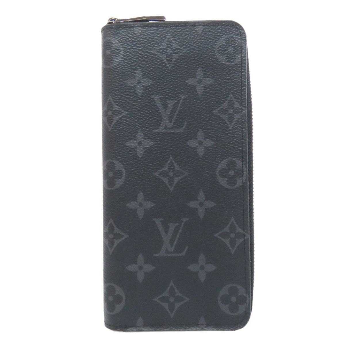 LOUIS VUITTON Long Wallet Purse M62295 Monogram Eclipse black Zippy wallet ã» Vertical
