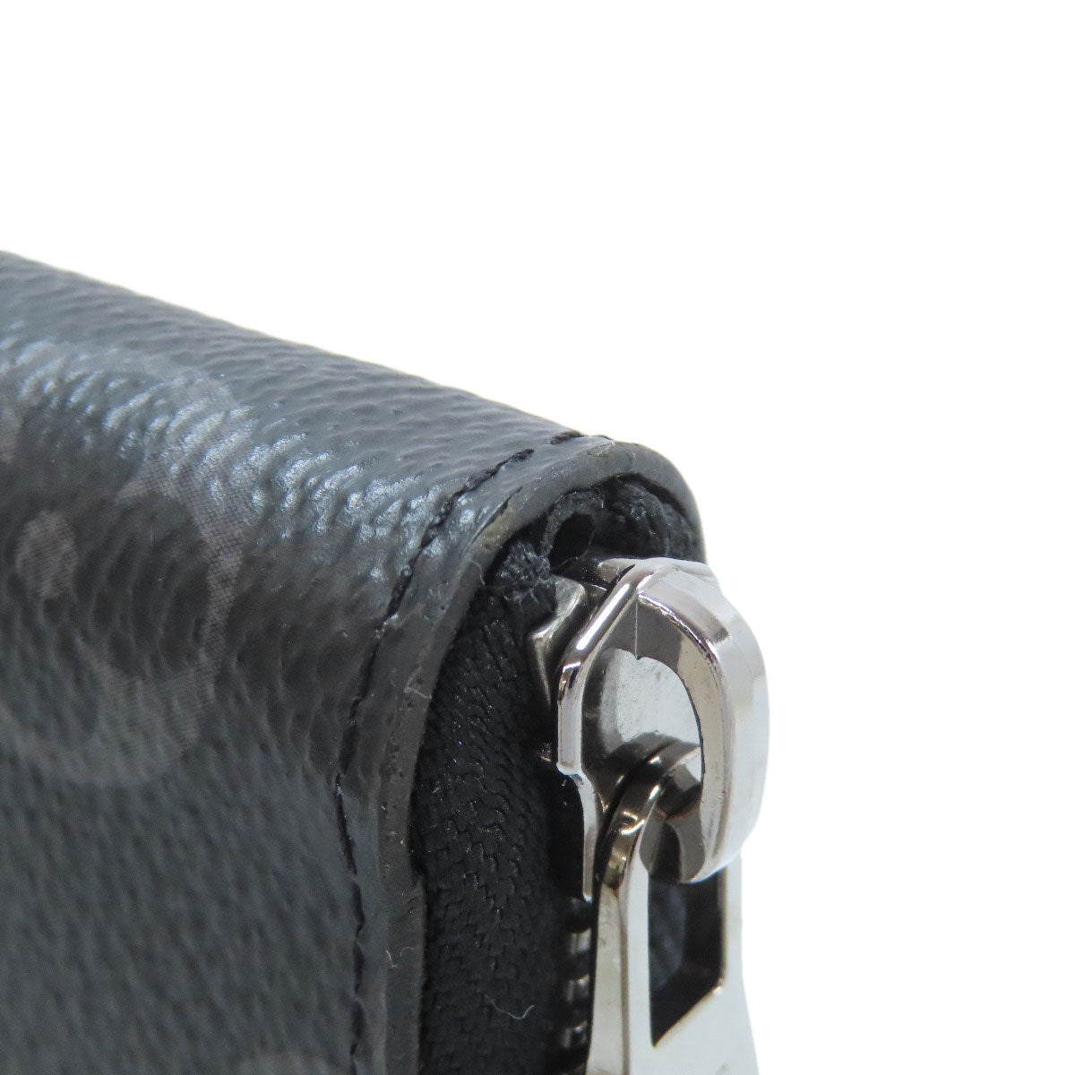 LOUIS VUITTON Long Wallet Purse M62295 Monogram Eclipse black Zippy wallet ã» Vertical