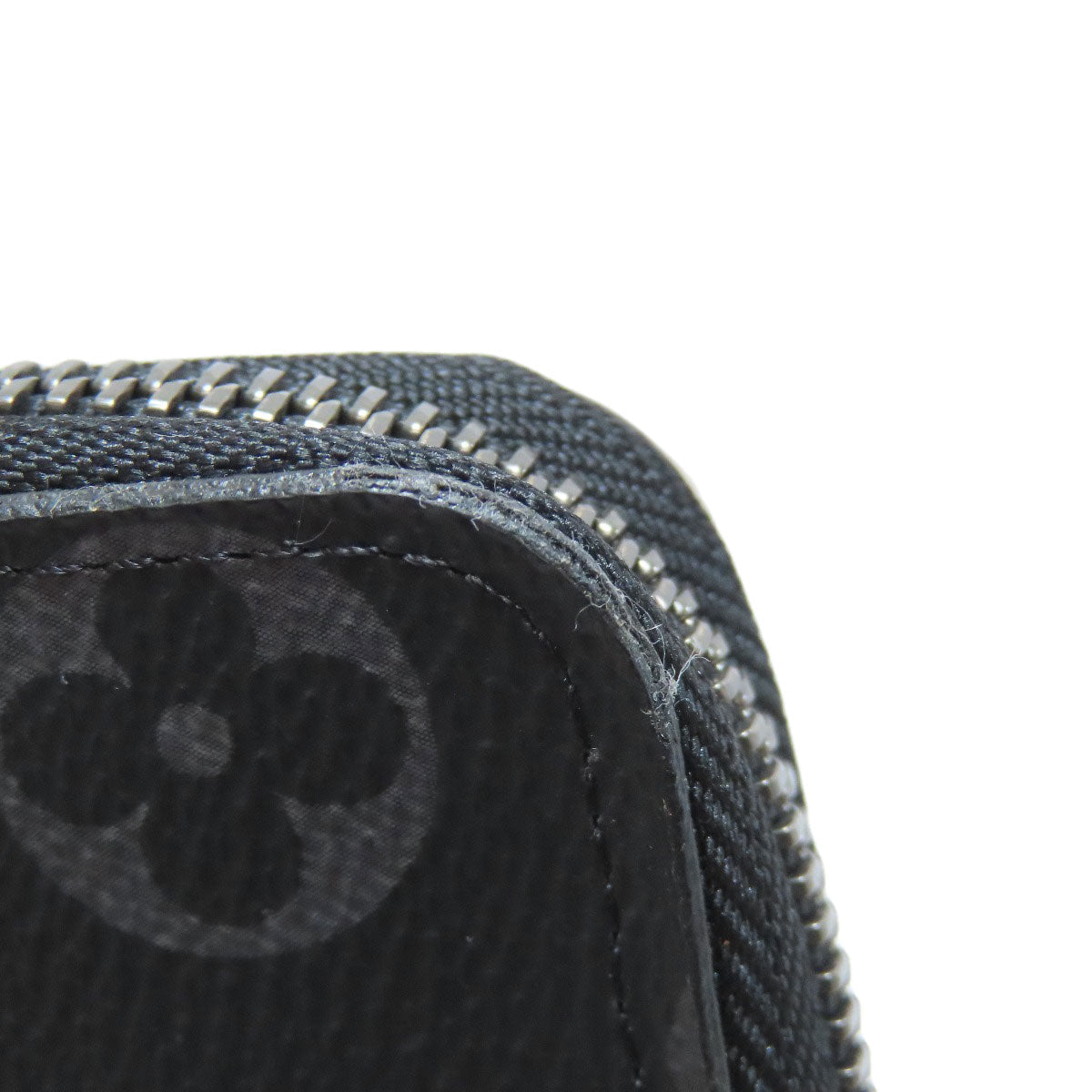 LOUIS VUITTON Long Wallet Purse M62295 Monogram Eclipse black Zippy wallet ã» Vertical
