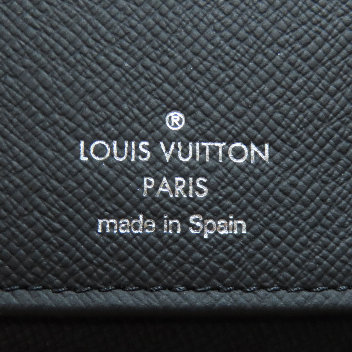 LOUIS VUITTON Long Wallet Purse M62295 Monogram Eclipse black Zippy wallet ã» Vertical