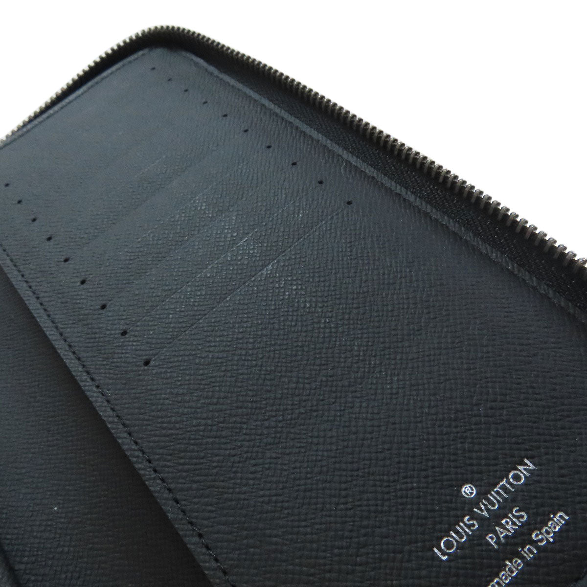 LOUIS VUITTON Long Wallet Purse M62295 Monogram Eclipse black Zippy wallet ã» Vertical