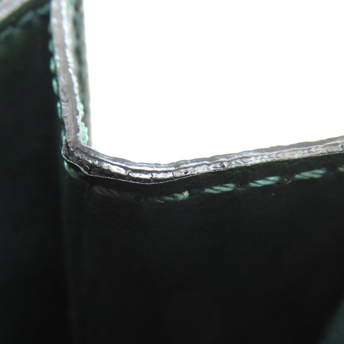 LOUIS VUITTON Business bag M30034 Taiga Leather green Moscova