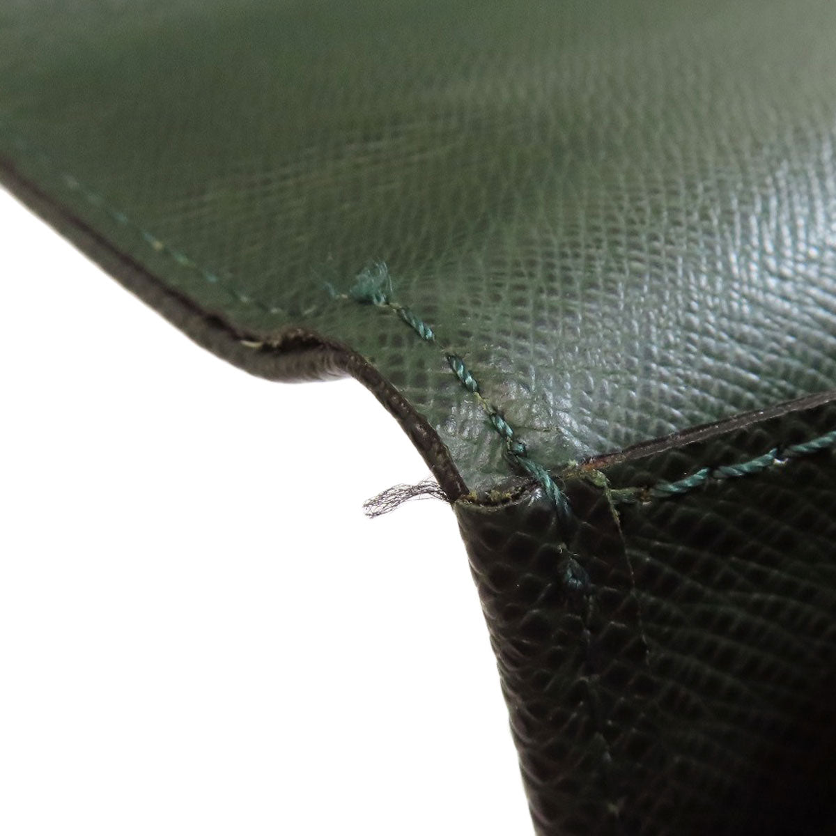 LOUIS VUITTON Business bag M30034 Taiga Leather green Moscova