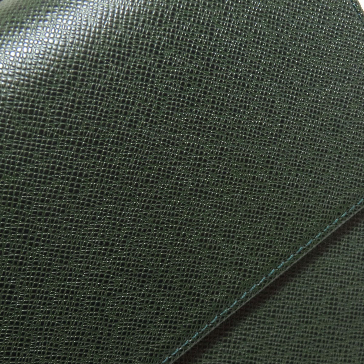 LOUIS VUITTON Business bag M30034 Taiga Leather green Moscova