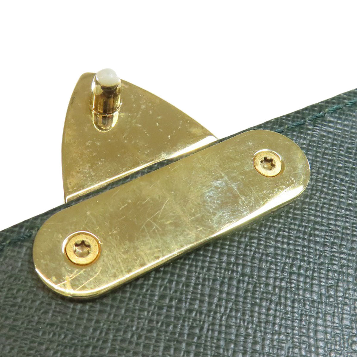 LOUIS VUITTON Business bag M30034 Taiga Leather green Moscova