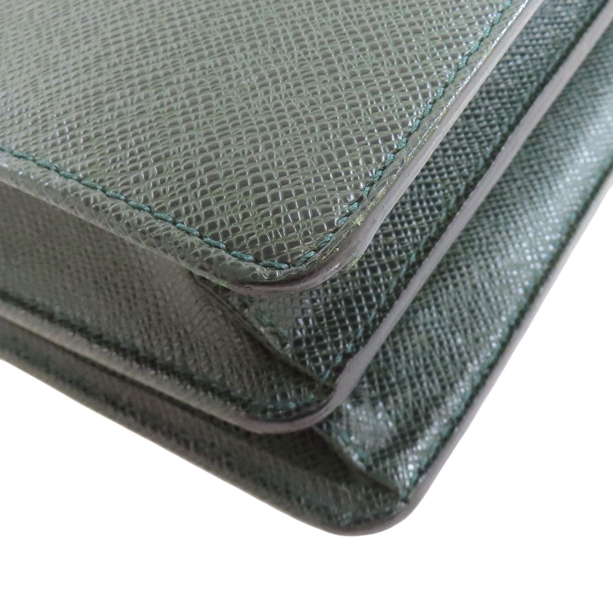 LOUIS VUITTON Business bag M30034 Taiga Leather green Moscova