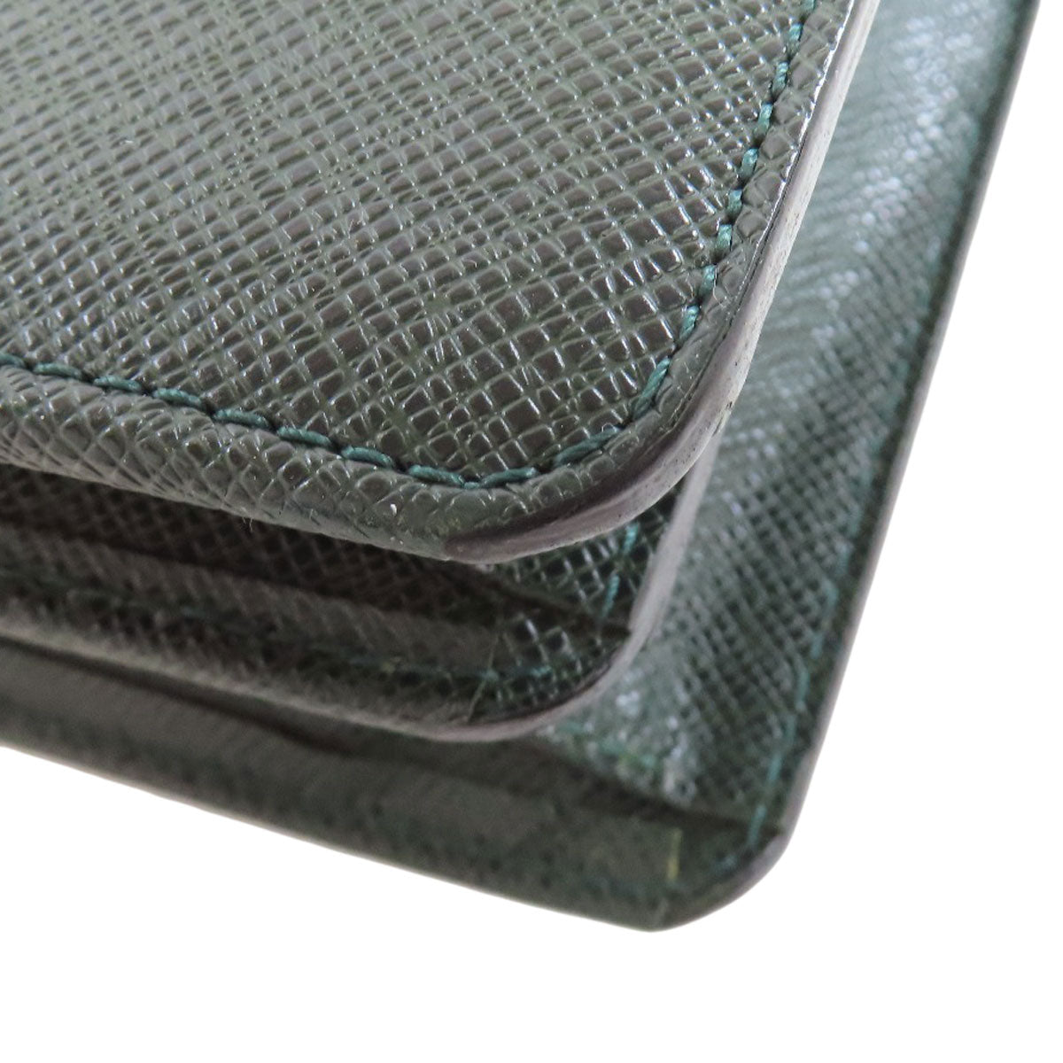 LOUIS VUITTON Business bag M30034 Taiga Leather green Moscova