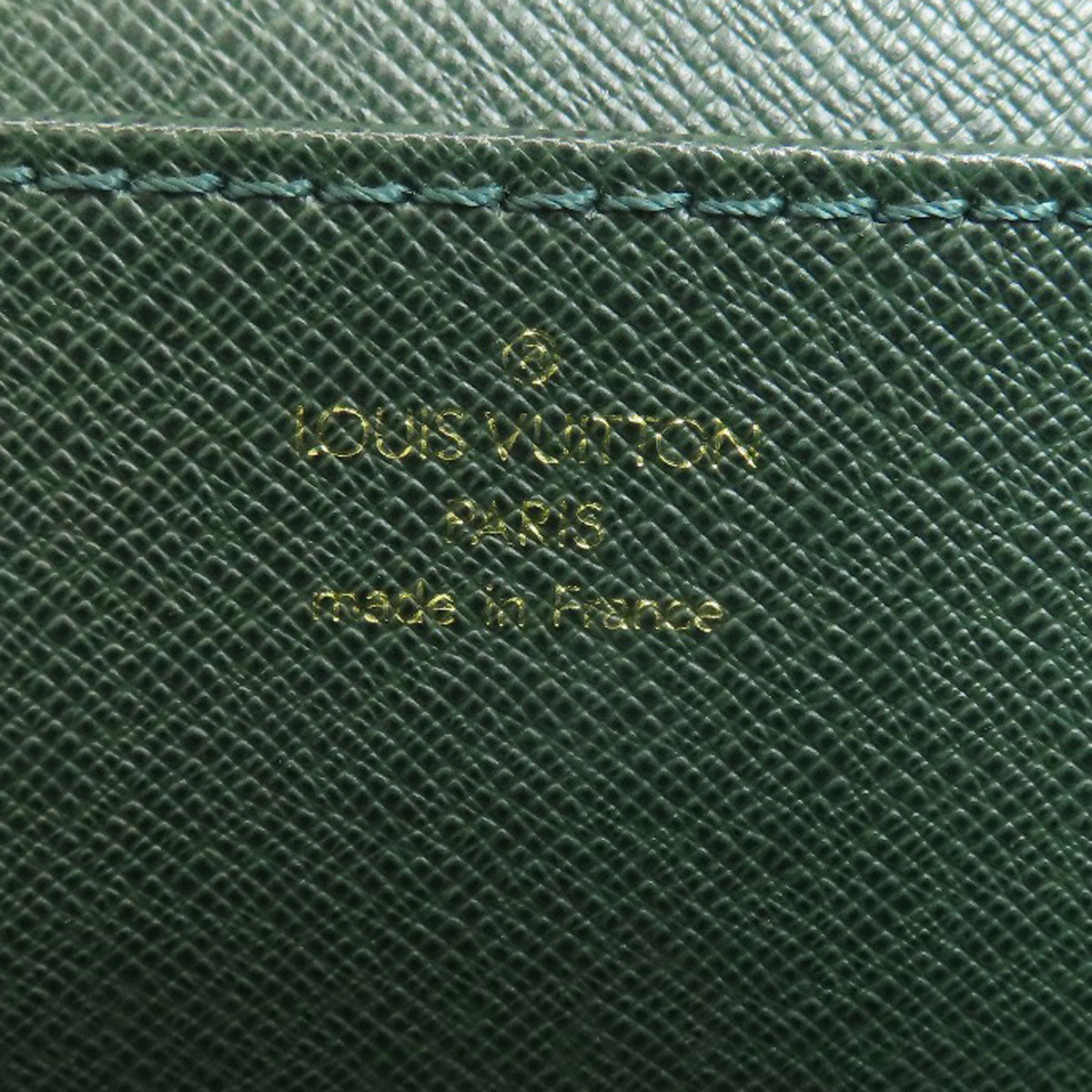 LOUIS VUITTON Business bag M30034 Taiga Leather green Moscova