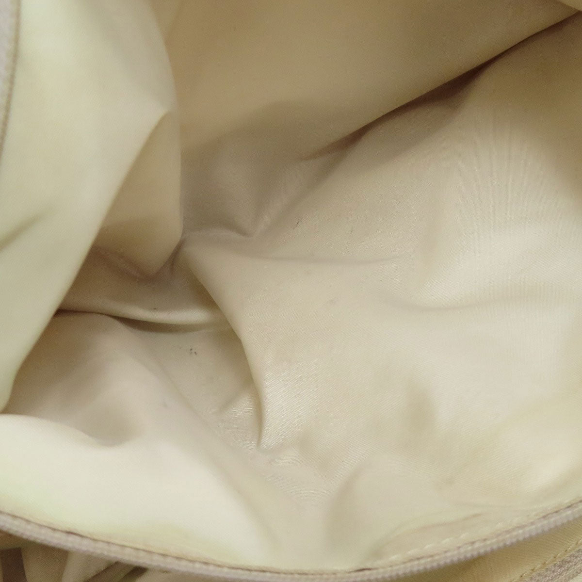 CHANEL Tote Bag Nylon jacquard beige New travel line