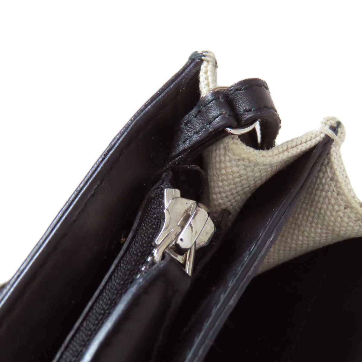 BALENCIAGA Shoulder Bag 339937 canvas white logo