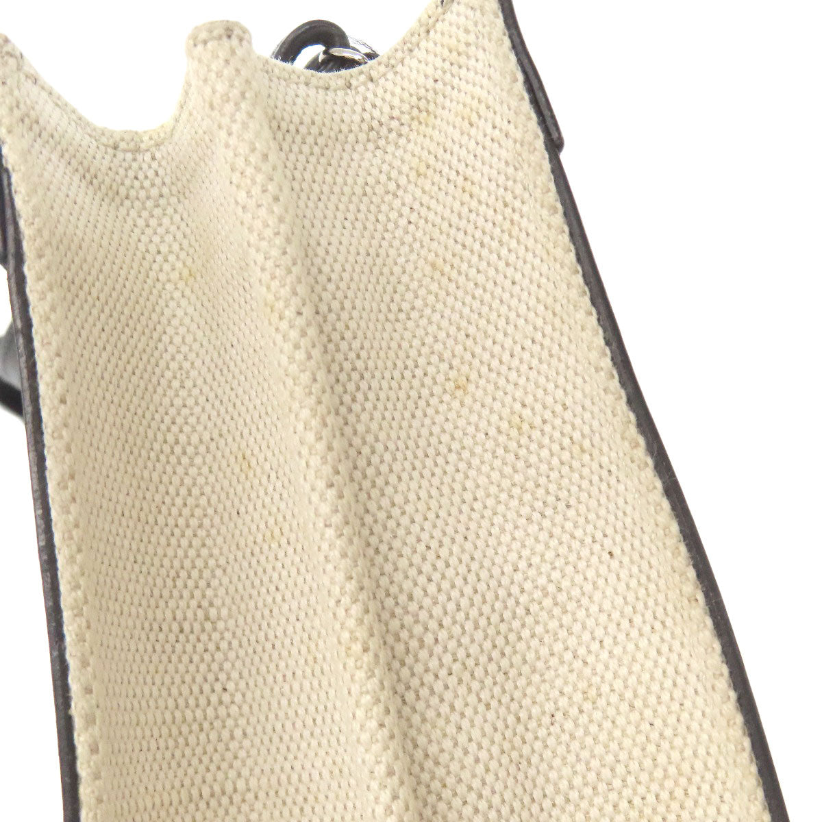 BALENCIAGA Shoulder Bag 339937 canvas white logo