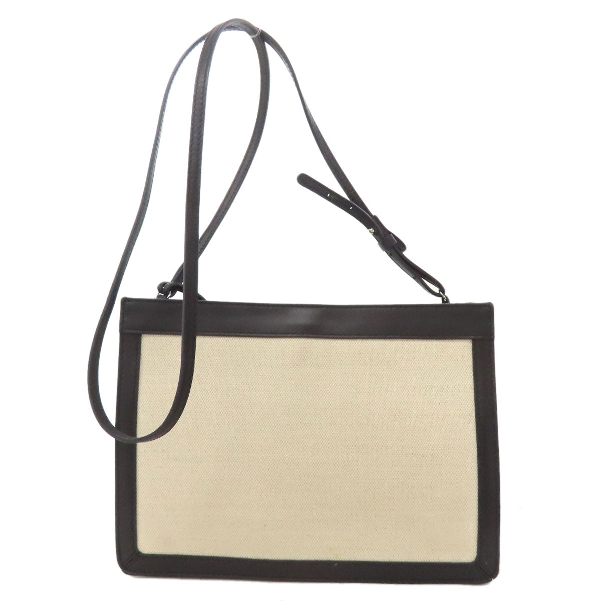 BALENCIAGA Shoulder Bag 339937 canvas white logo