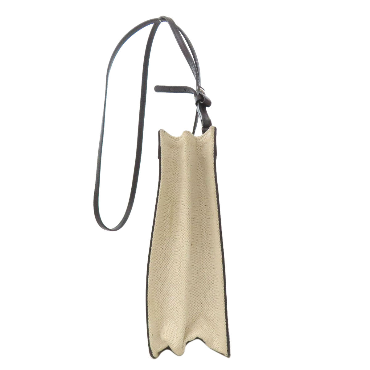 BALENCIAGA Shoulder Bag 339937 canvas white logo