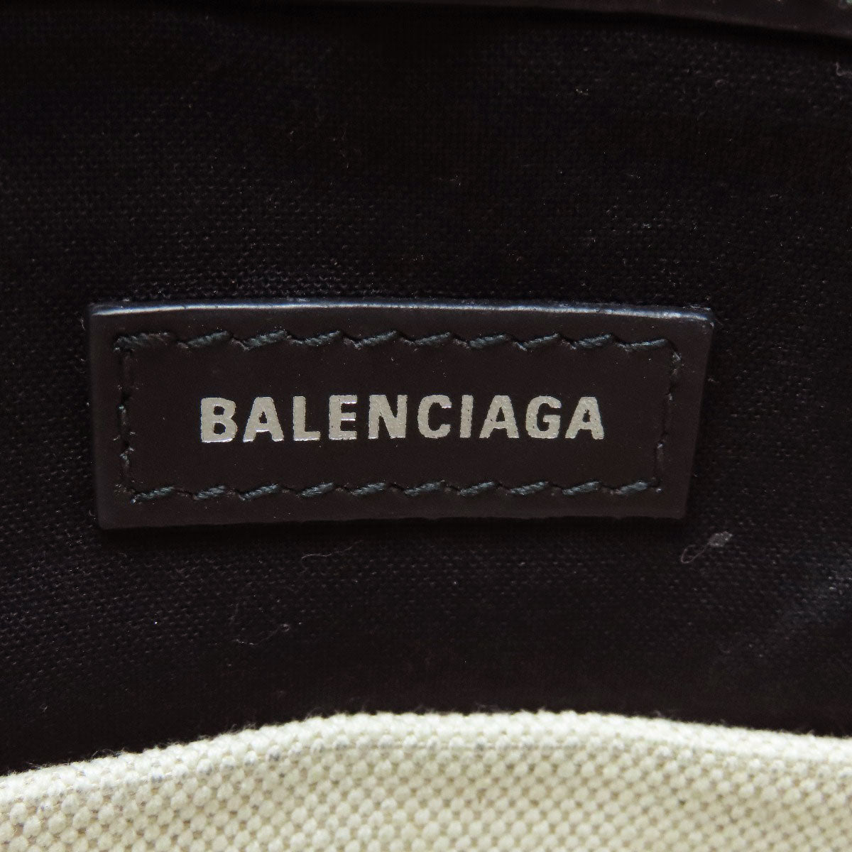 BALENCIAGA Shoulder Bag 339937 canvas white logo