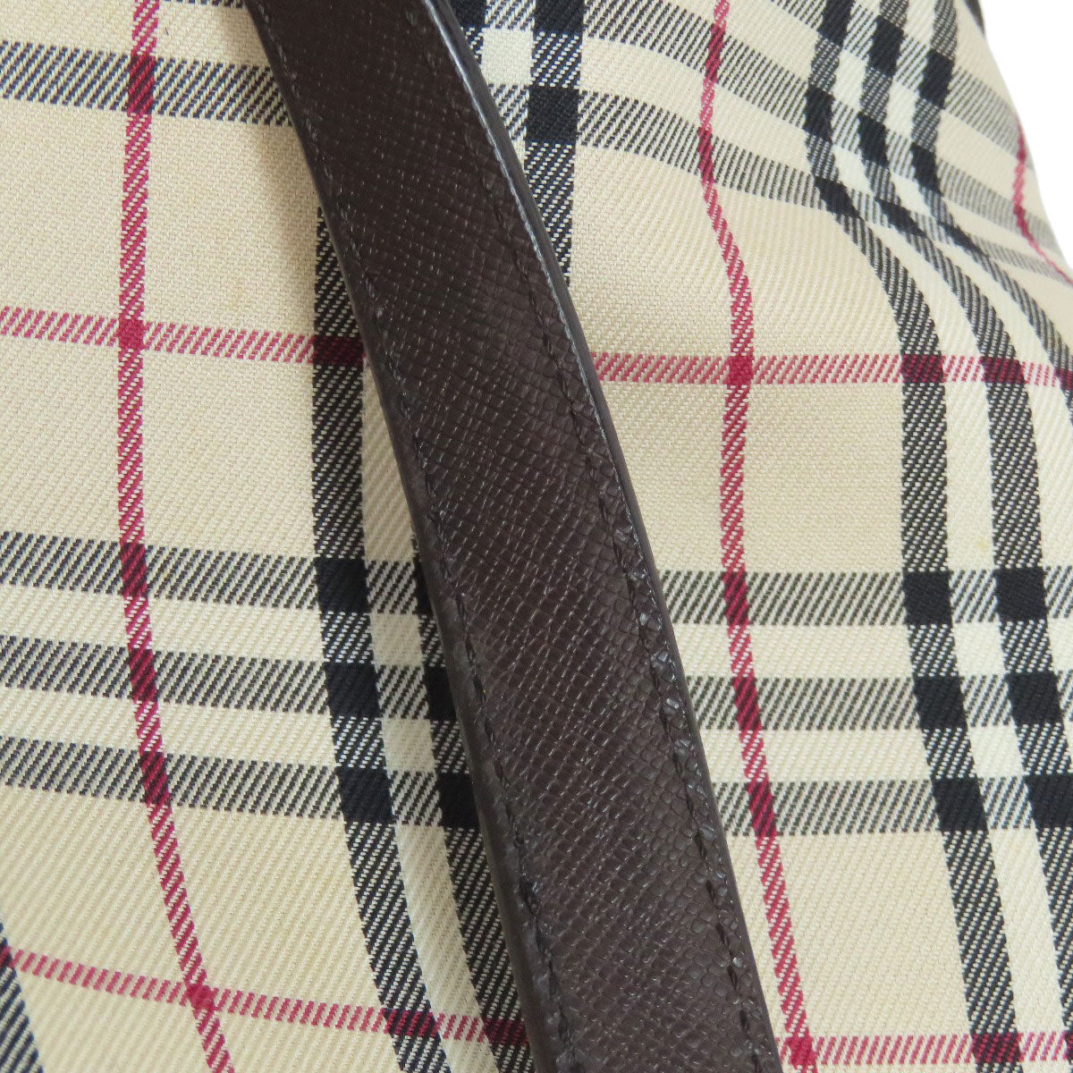BURBERRY Tote Bag canvas Brown Nova Check