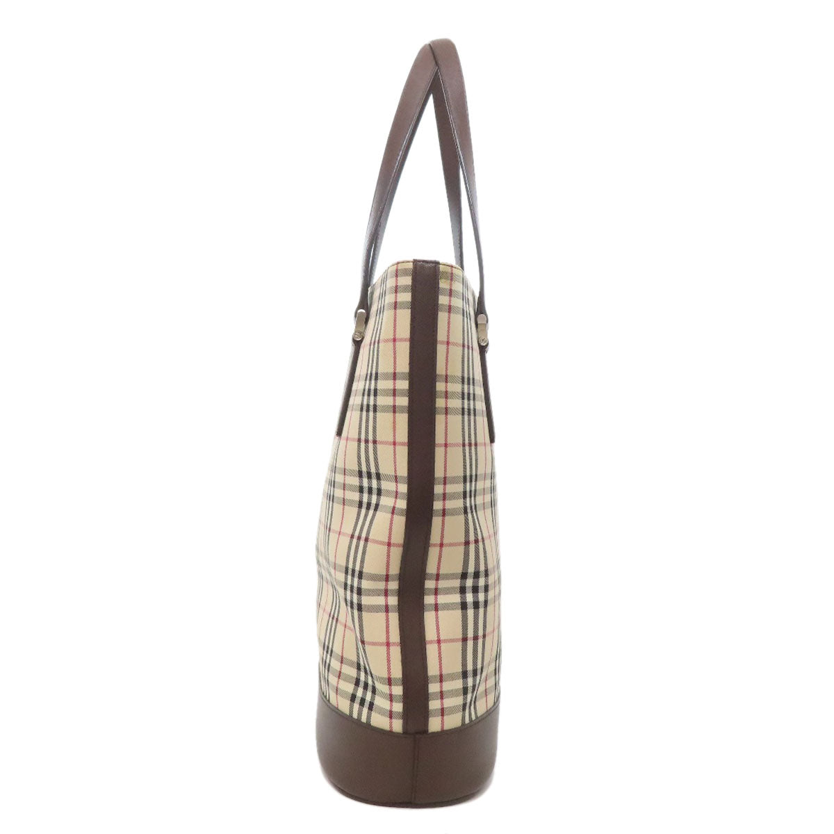 BURBERRY Tote Bag canvas Brown Nova Check