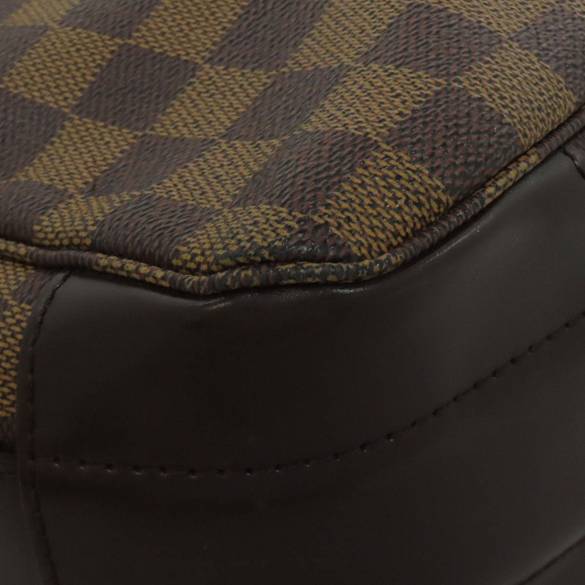 LOUIS VUITTON Shoulder Bag N45258 Damier canvas Brown Bastille