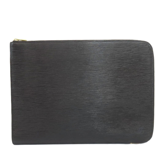 LOUIS VUITTON Clutch bag M54492 Epi black Posh Documan
