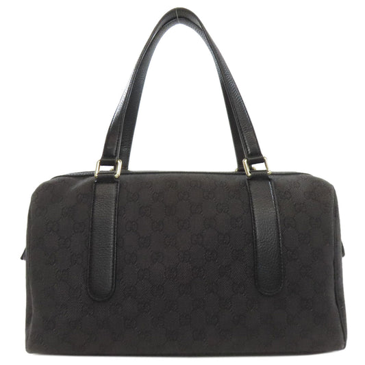 GUCCI Boston Duffel bag 257288 canvas black GG Pattern Outlet Mini Boston Bag