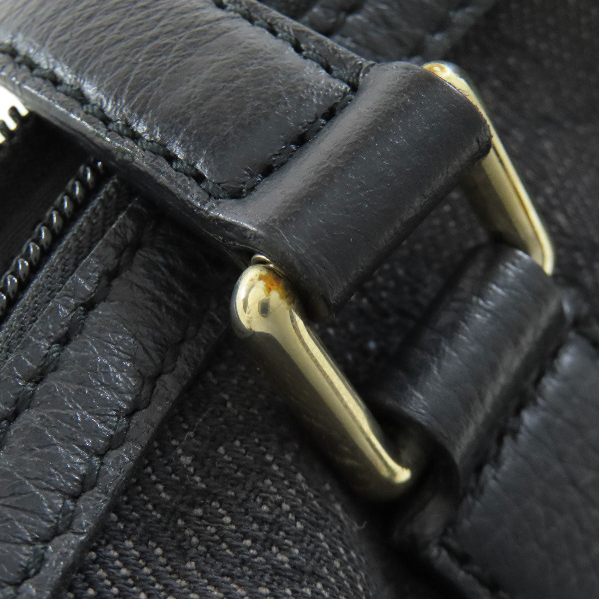 GUCCI Boston Duffel bag 257288 canvas black GG Pattern Outlet Mini Boston Bag