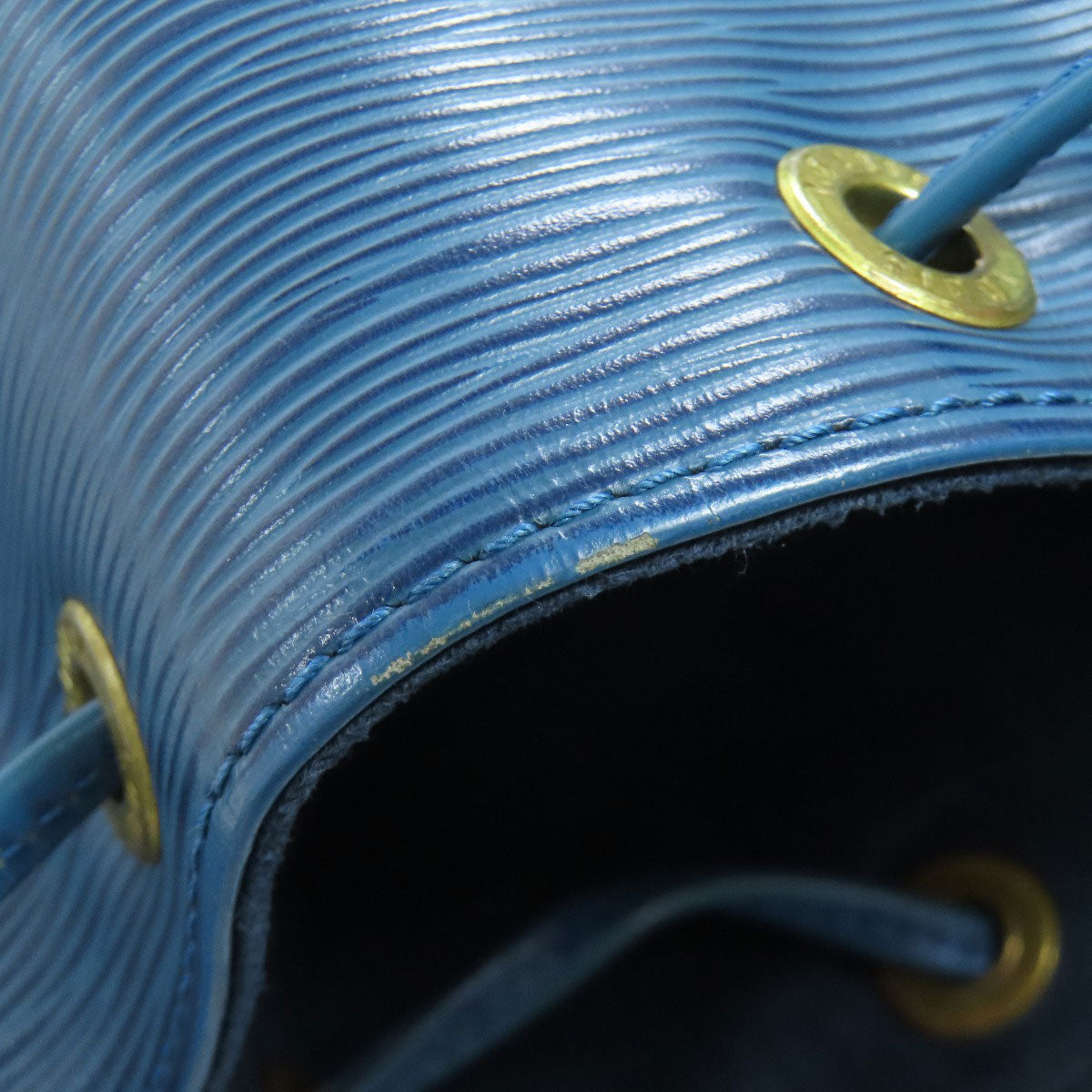 LOUIS VUITTON Shoulder Bag M44005 Epi blue Noe