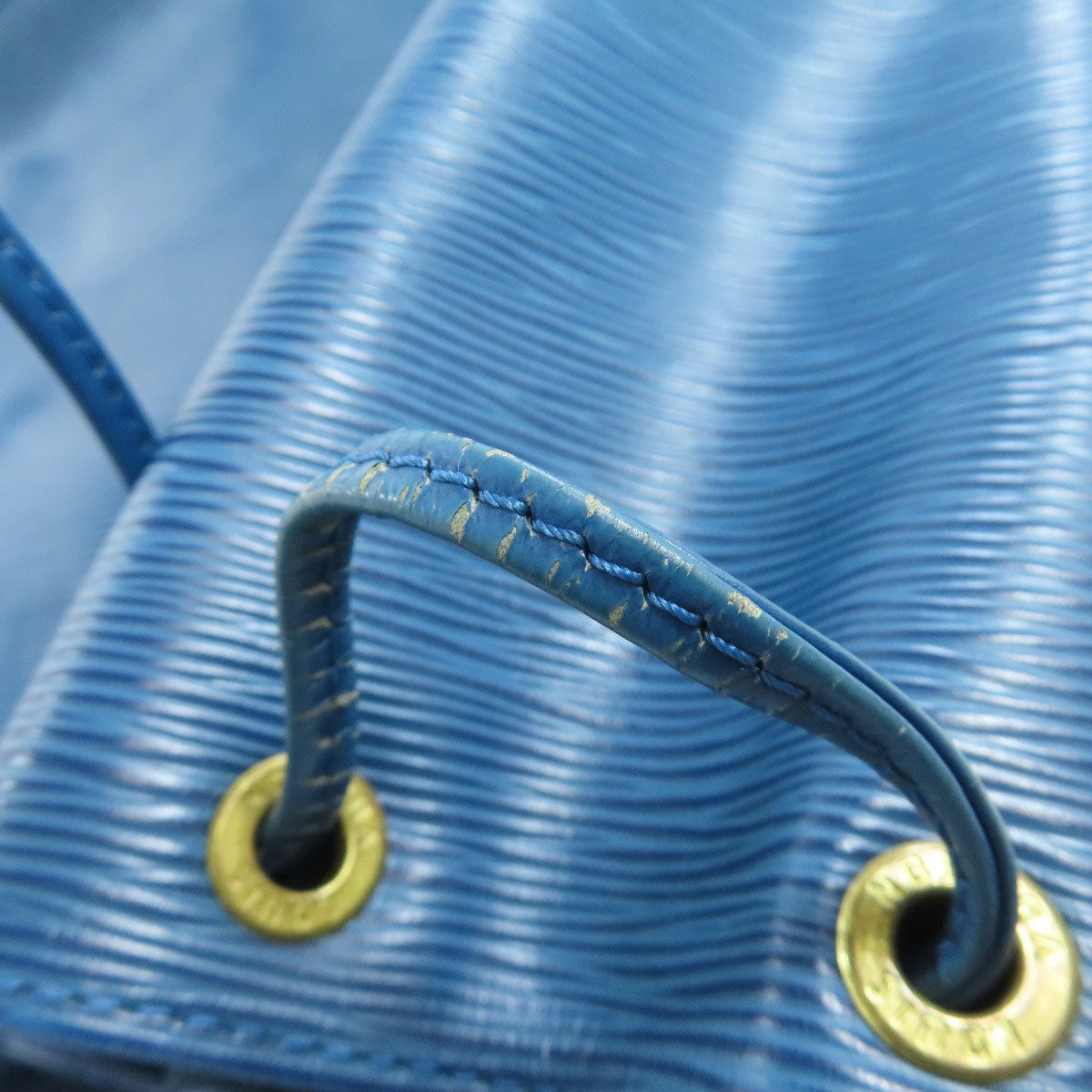 LOUIS VUITTON Shoulder Bag M44005 Epi blue Noe
