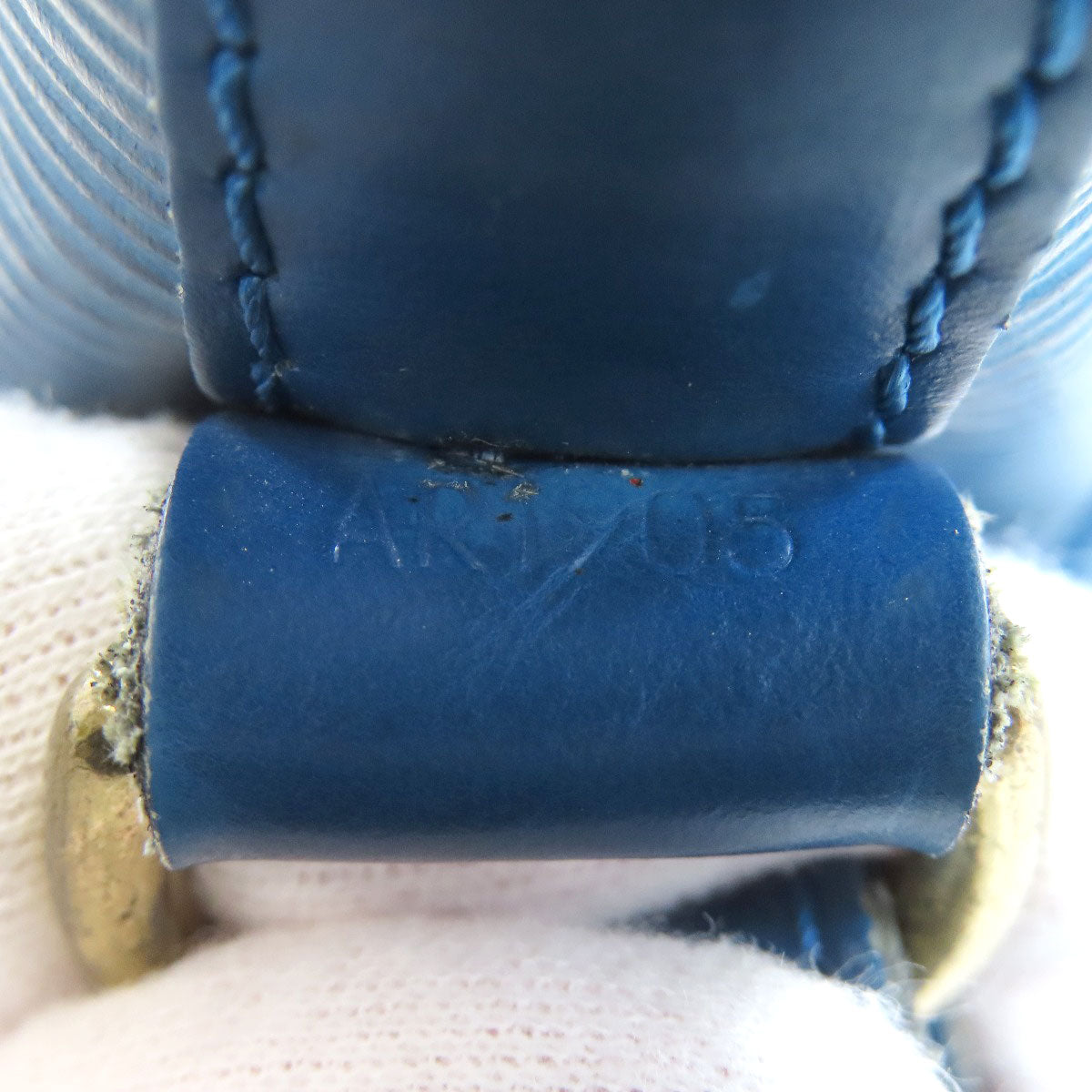 LOUIS VUITTON Shoulder Bag M44005 Epi blue Noe