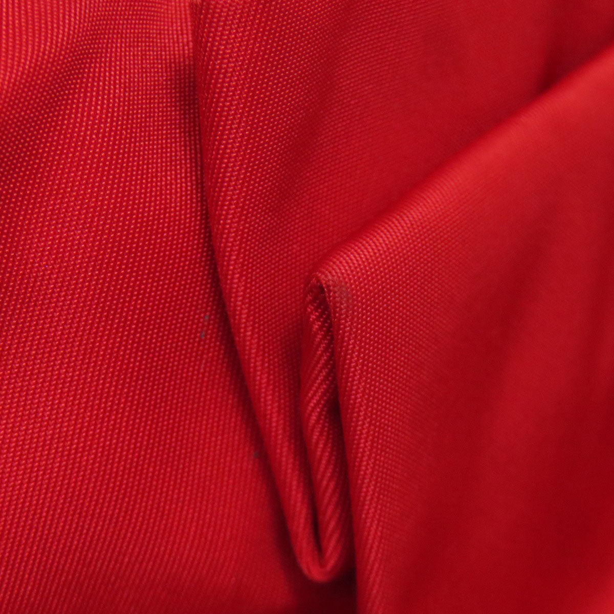 PRADA Handbag Nylon Red Fiocco