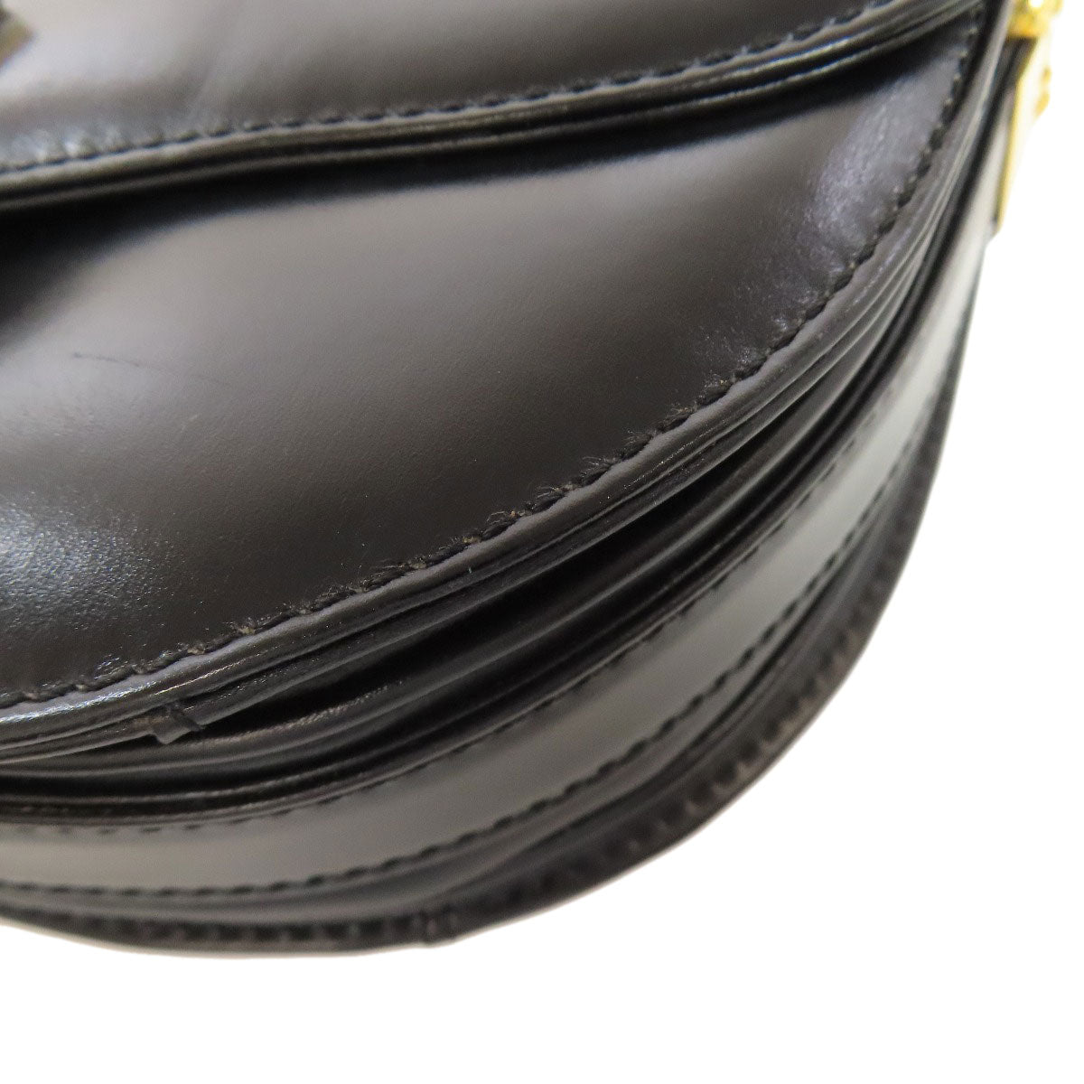 LOEWE Shoulder Bag Calfskin blue anagram