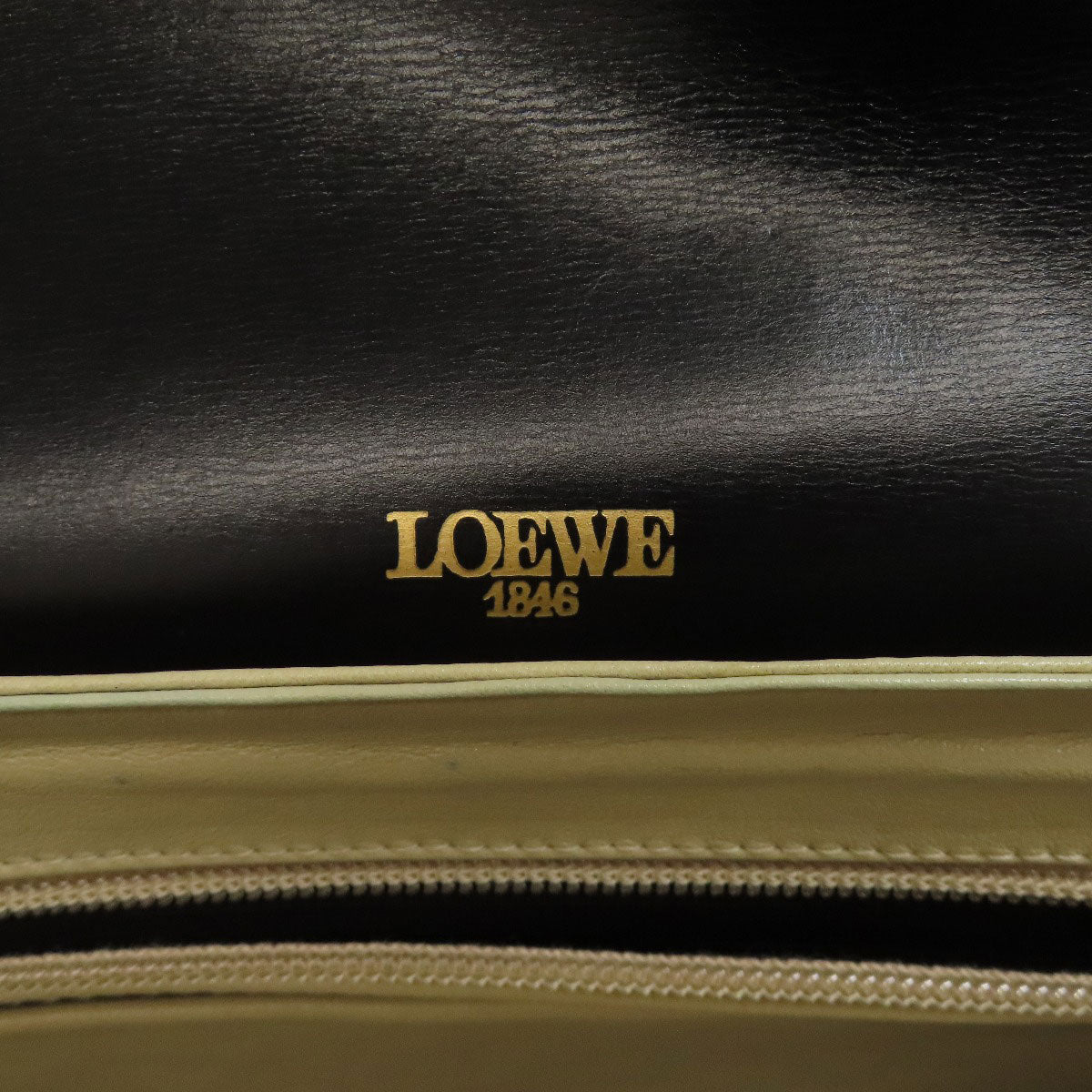 LOEWE Shoulder Bag Calfskin blue anagram