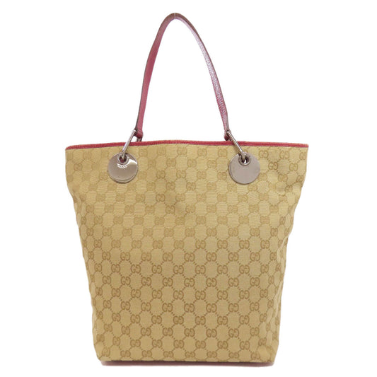 GUCCI Tote Bag 120836 canvas Brown GG