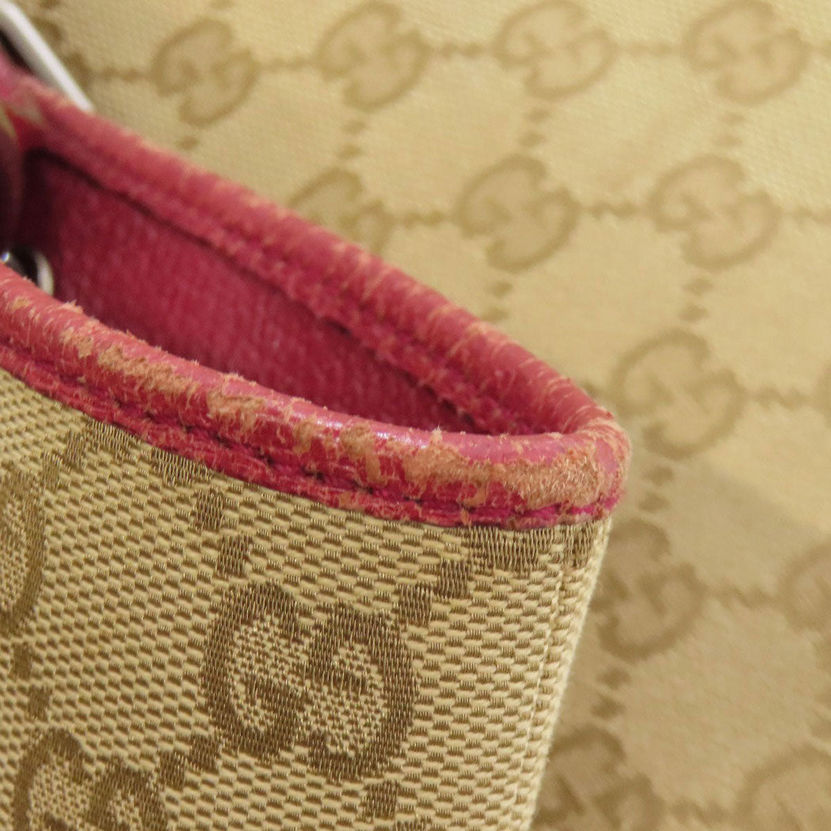GUCCI Tote Bag 120836 canvas Brown GG