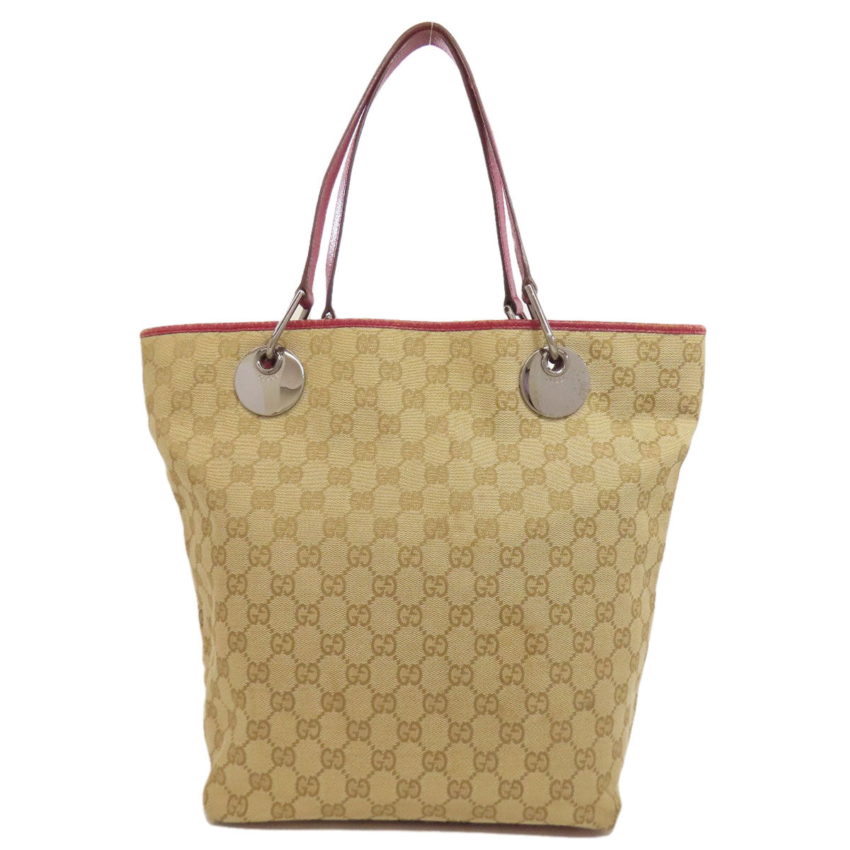 GUCCI Tote Bag 120836 canvas Brown GG