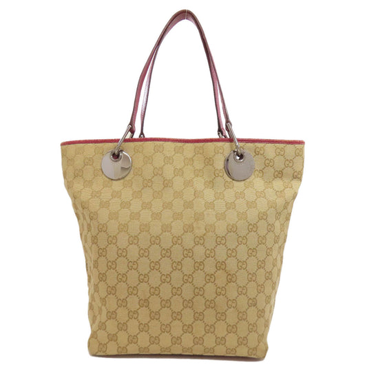 GUCCI Tote Bag 120836 canvas Brown GG