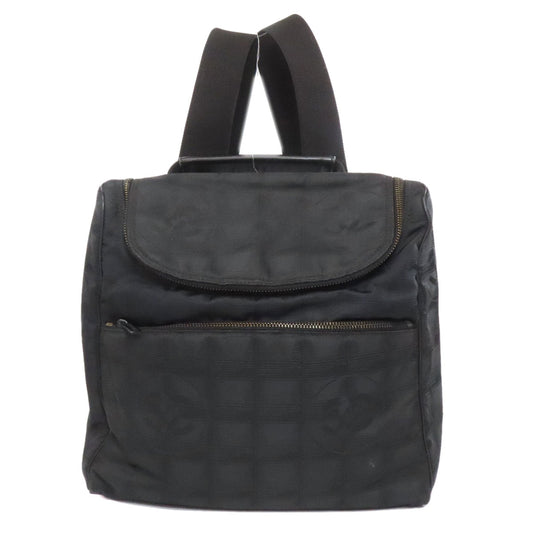 CHANEL Backpack Nylon black New travel line