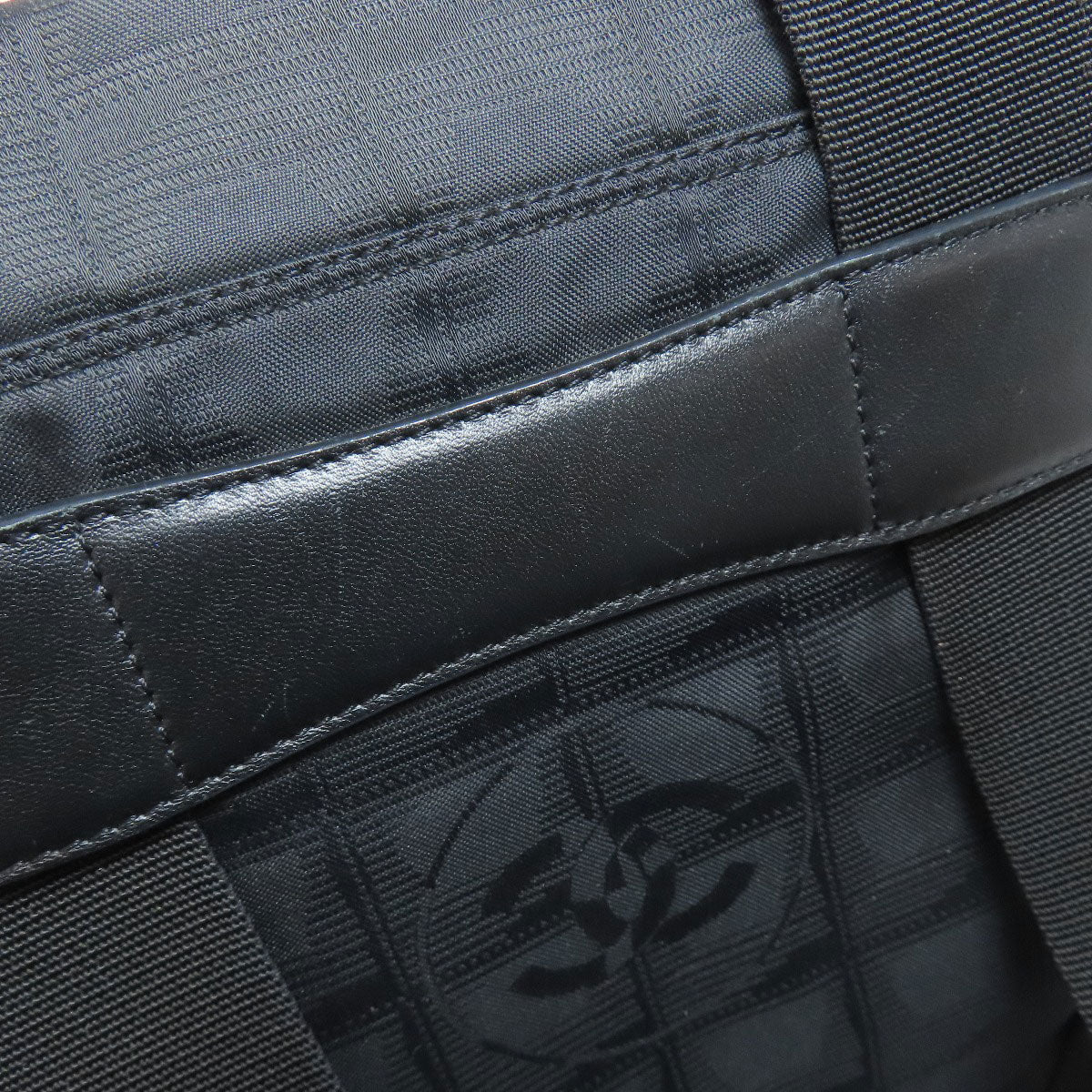 CHANEL Backpack Nylon black New travel line