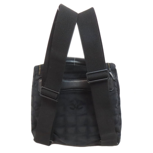 CHANEL Backpack Nylon black New travel line