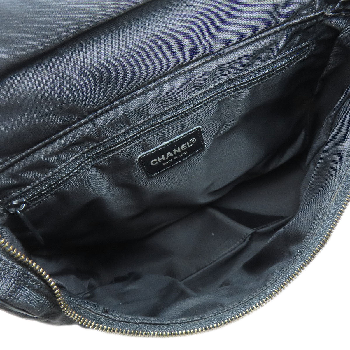 CHANEL Backpack Nylon black New travel line