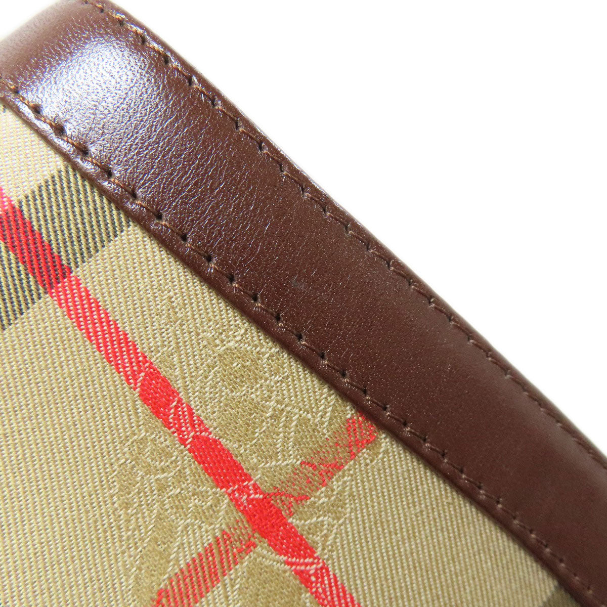 BURBERRY Shoulder Bag canvas Brown Nova Check