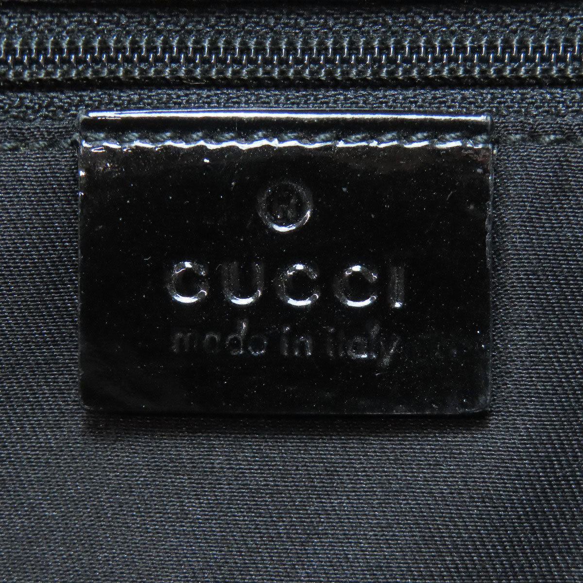 GUCCI Handbag 141470 canvas black Abby GG