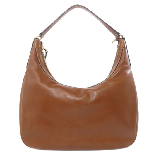 GUCCI Shoulder Bag 231819 leather Brown Outlet one belt
