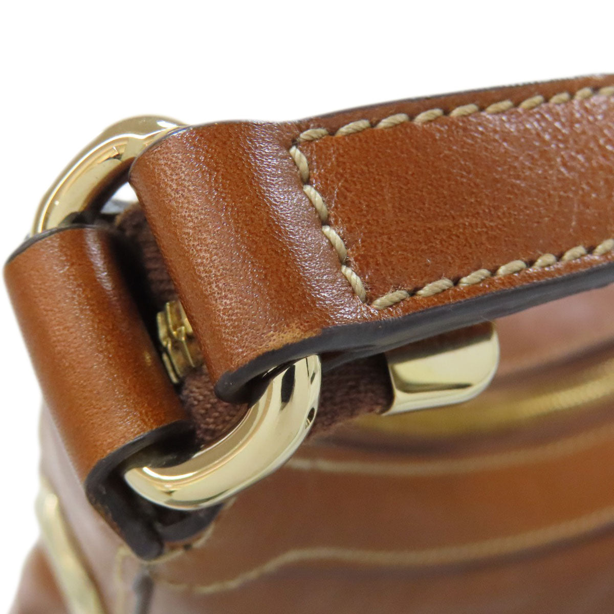 GUCCI Shoulder Bag 231819 leather Brown Outlet one belt