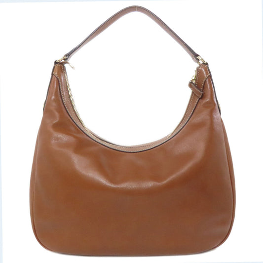 GUCCI Shoulder Bag 231819 leather Brown Outlet one belt