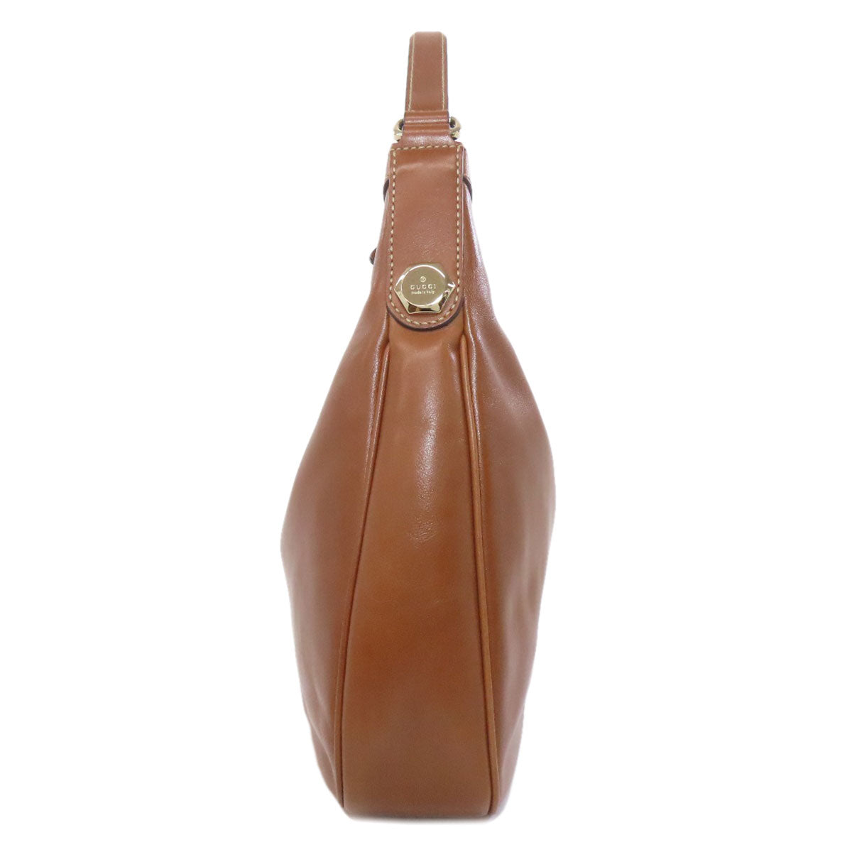GUCCI Shoulder Bag 231819 leather Brown Outlet one belt